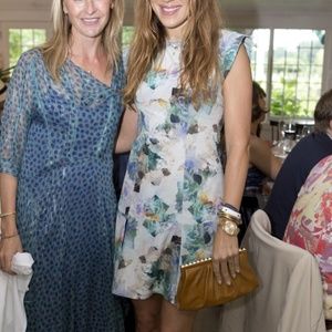 NWT Rebecca Taylor Enchanted Drop Waist Dress Size 8